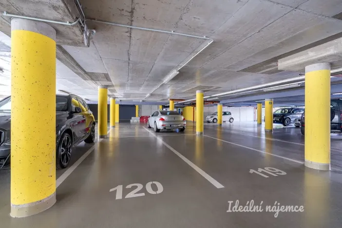 Pronájem bytu 1+kk, Praha - Vysočany, Na Harfě, 43 m2