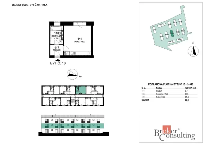 Prodej bytu 1+kk, Ostrava - Moravská Ostrava, Cihelní, 30 m2
