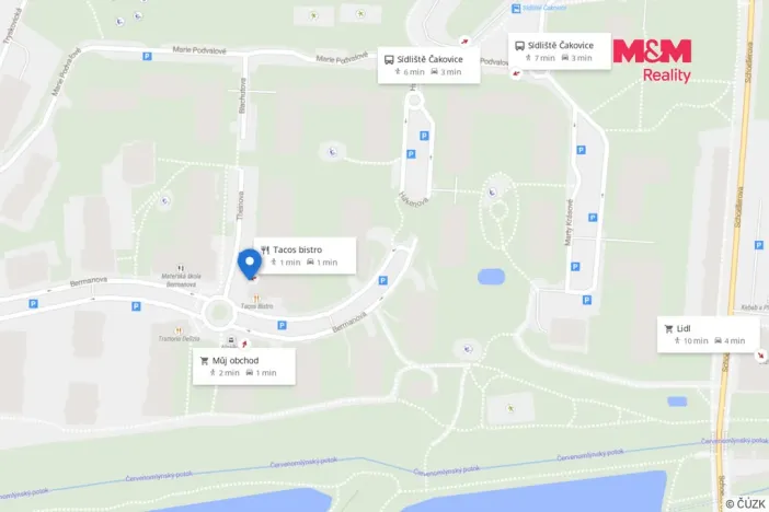 Prodej bytu 3+kk, Praha - Čakovice, Theinova, 91 m2