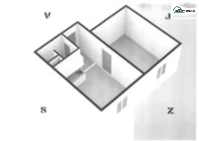 Pronájem bytu 1+1, Cheb, Hrnčířská, 35 m2