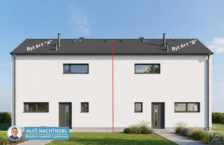 Prodej bytu 4+1, Mnichovo Hradiště, Akátová, 89 m2