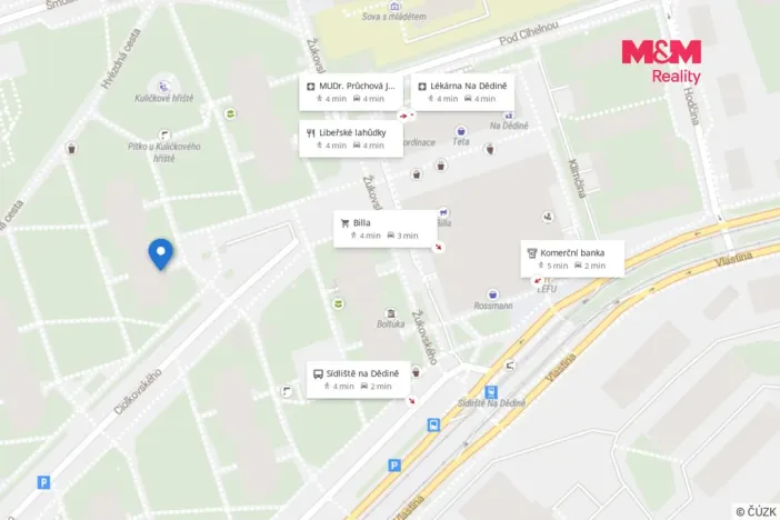 Prodej bytu 2+kk, Praha - Ruzyně, Ciolkovského, 41 m2