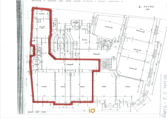 Pronájem bytu 3+1, Brno, Kobližná, 118 m2