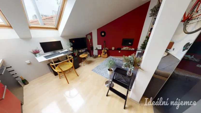 Pronájem bytu 1+kk, Brno - Zábrdovice, Körnerova, 22 m2