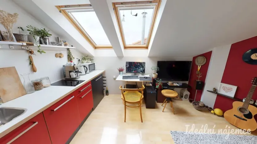 Pronájem bytu 1+kk, Brno - Zábrdovice, Körnerova, 22 m2