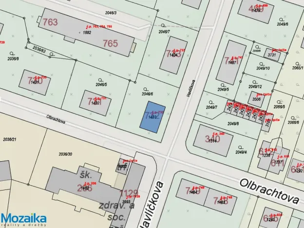 Pronájem bytu 3+kk, Lanškroun - Žichlínské Předměstí, Havlíčkova, 57 m2