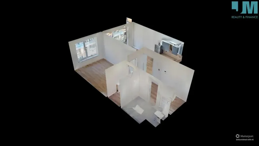 Pronájem bytu 2+kk, Brno, Příční, 51 m2