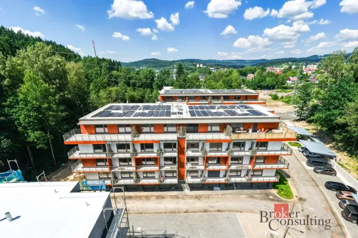 Pronájem bytu 1+kk, Jablonec nad Nisou - Rýnovice, Jezdecká, 35 m2