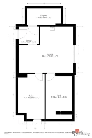 Prodej bytu 3+kk, Opava - Předměstí, Olomoucká, 55 m2