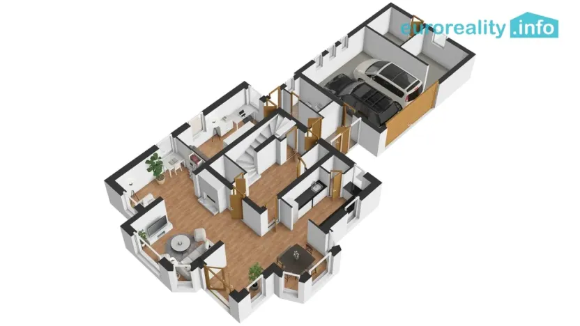 Prodej pozemku pro bydlení, Broumy, Školní, 1724 m2