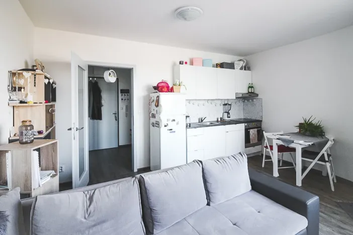Pronájem bytu 1+kk, Brno - Černá Pole, třída Generála Píky, 31 m2