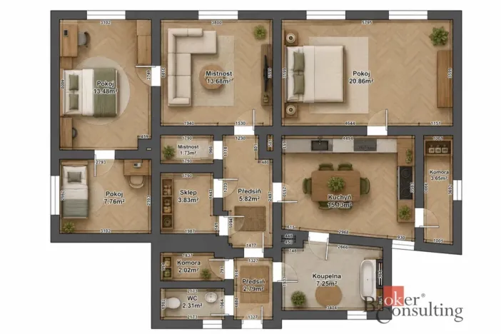 Prodej rodinného domu, Horšovský Týn - Plzeňské Předměstí, Plzeňská, 78 m2