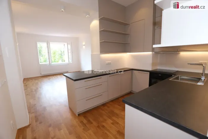 Pronájem bytu 2+kk, Praha - Podolí, Vodárenská, 57 m2