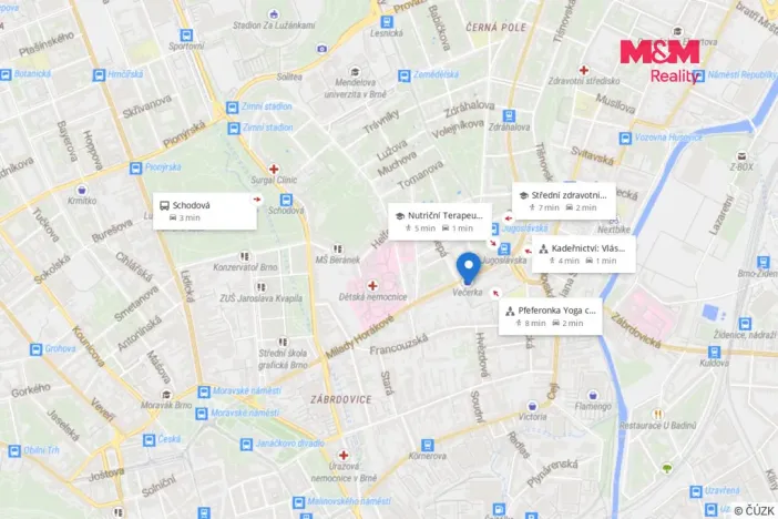 Prodej obchodního prostoru, Brno - Zábrdovice, Merhautova, 85 m2