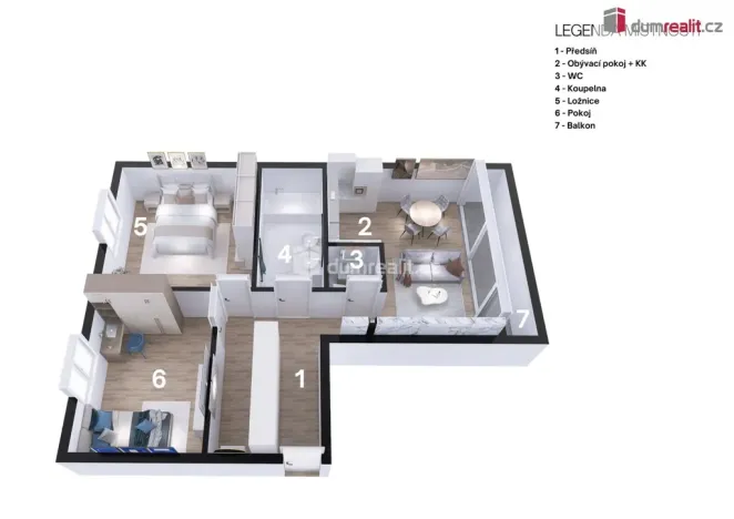 Pronájem bytu 3+kk, Praha - Cholupice, Kestřanská, 81 m2