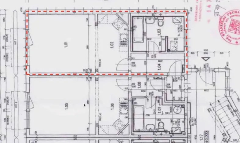 Pronájem bytu 1+kk, Chýně, Na Kališti, 36 m2