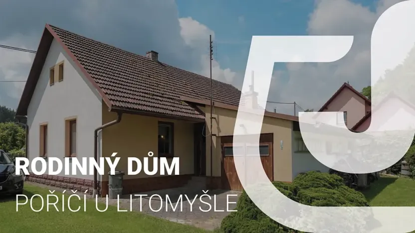 Prodej rodinného domu, Poříčí u Litomyšle, 77 m2