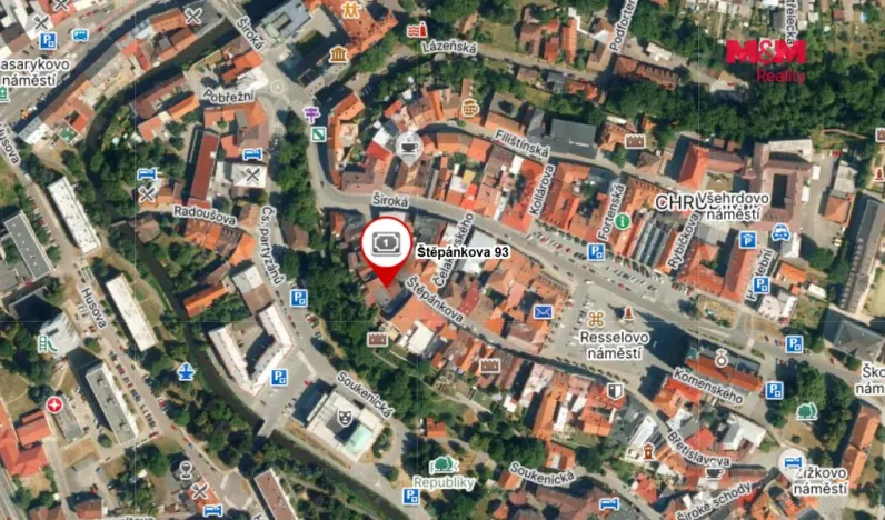 Pronájem kanceláře, Chrudim - Chrudim I, Štěpánkova, 35 m2