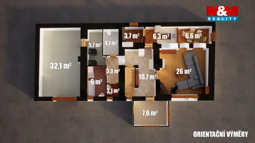 Prodej rodinného domu, Telnice - Liboňov, 265 m2
