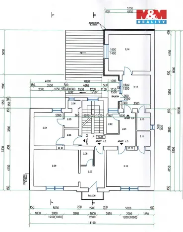 Prodej ubytování, Brandýs nad Orlicí, Husova, 340 m2