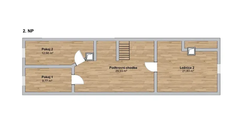 Prodej chalupy, Mezilečí, 163 m2