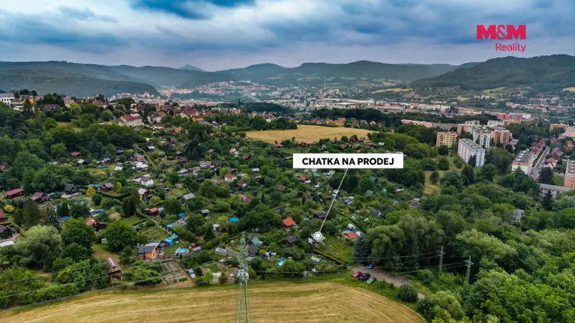 Prodej zahrady, Děčín, 384 m2