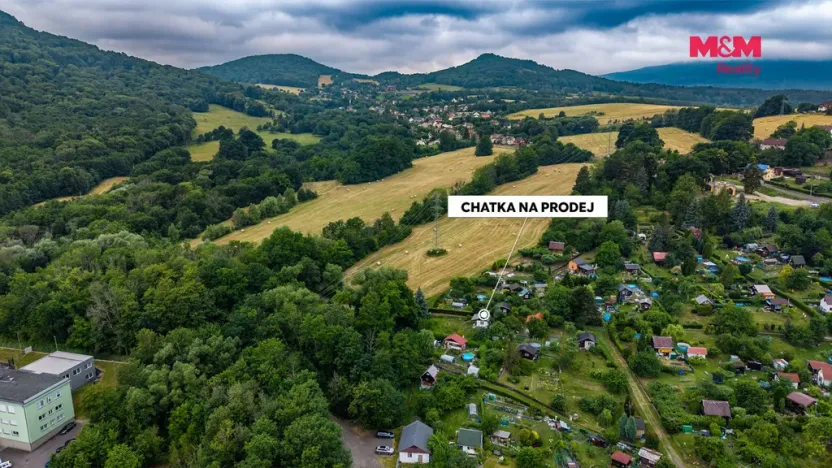Prodej zahrady, Děčín, 384 m2