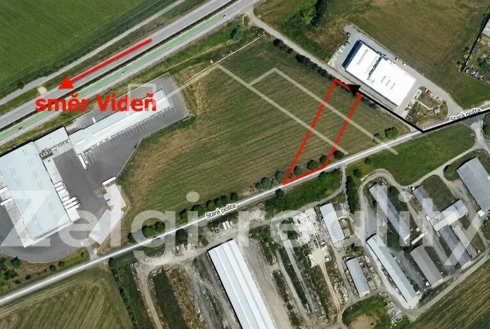 Prodej komerčního pozemku, Rajhrad, Klášter, 2501 m2
