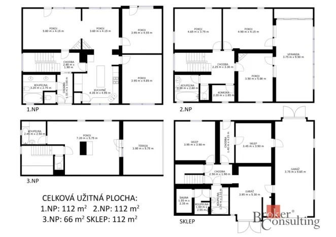 Prodej rodinného domu, Hodonice, 402 m2