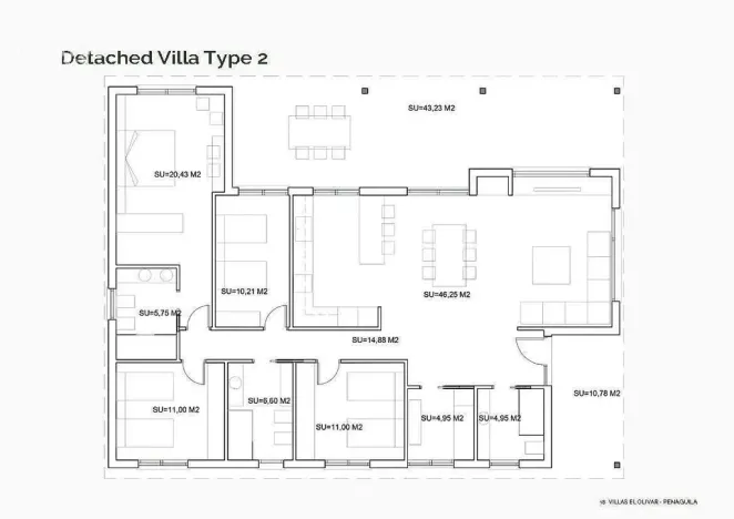 Prodej rodinného domu, Penaguila, Alicante, Španělsko, 155 m2