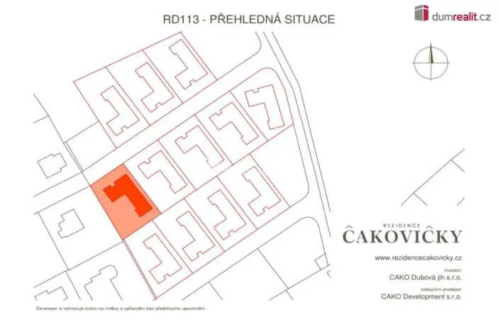 Prodej rodinného domu, Čakovičky, Dubová, 194 m2