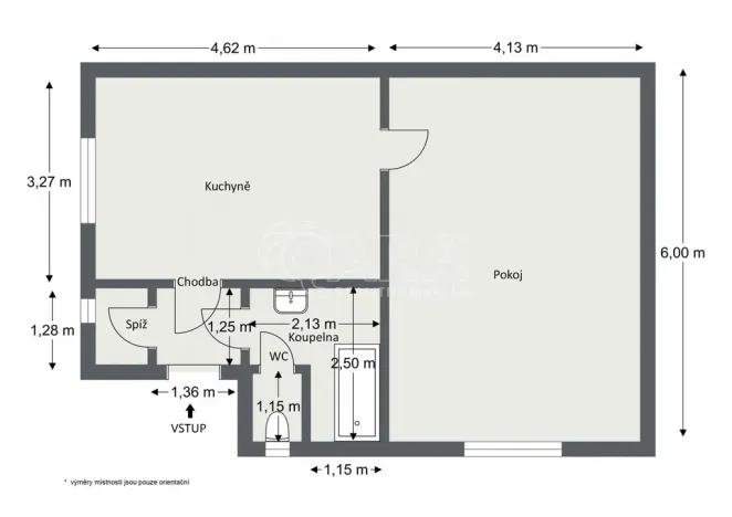 Pronájem bytu 1+1, Rakovník - Rakovník I, Masná, 48 m2
