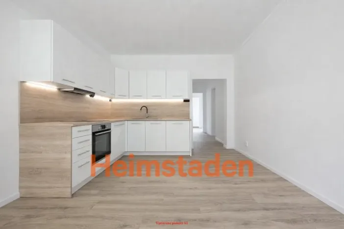 Pronájem bytu 3+kk, Ostrava - Mariánské Hory, Zelená, 56 m2