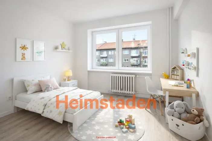 Pronájem bytu 3+kk, Ostrava - Mariánské Hory, Zelená, 56 m2