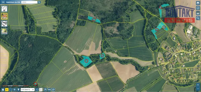 Prodej lesa, Spáňov, 24210 m2