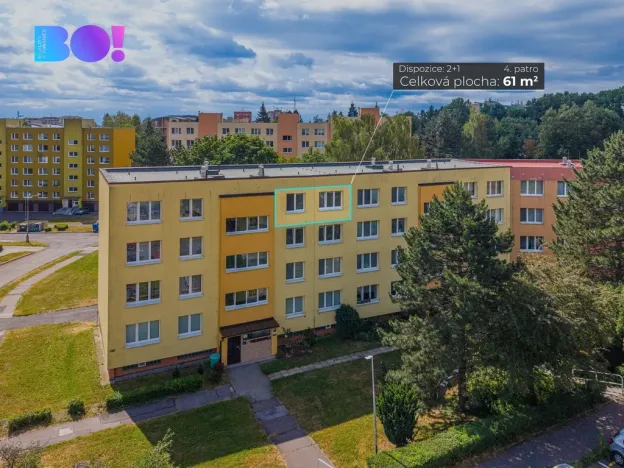 Prodej bytu 2+1, Ostrava, Vincence Makovského, 61 m2