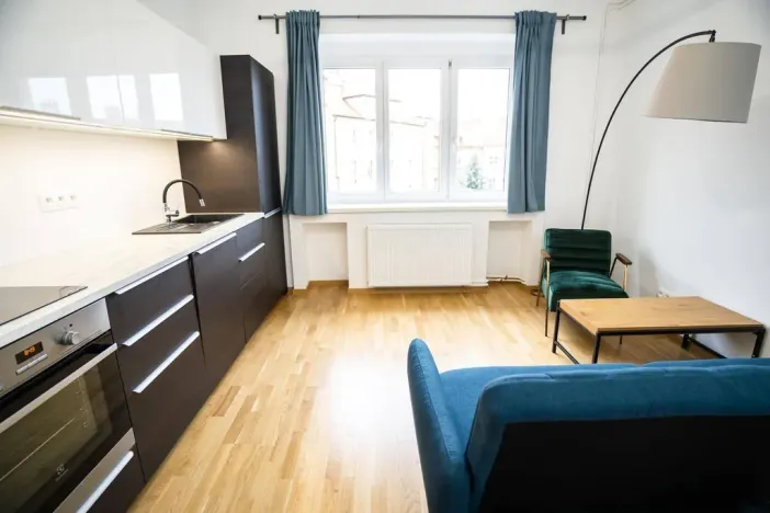 Pronájem bytu 1+kk, Praha - Nusle, U Pernštejnských, 30 m2