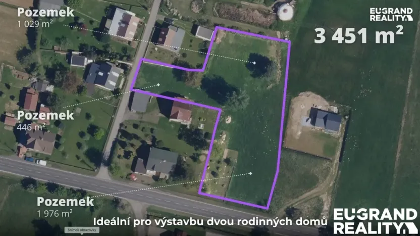 Prodej pozemku pro bydlení, Horní Podluží, 3451 m2