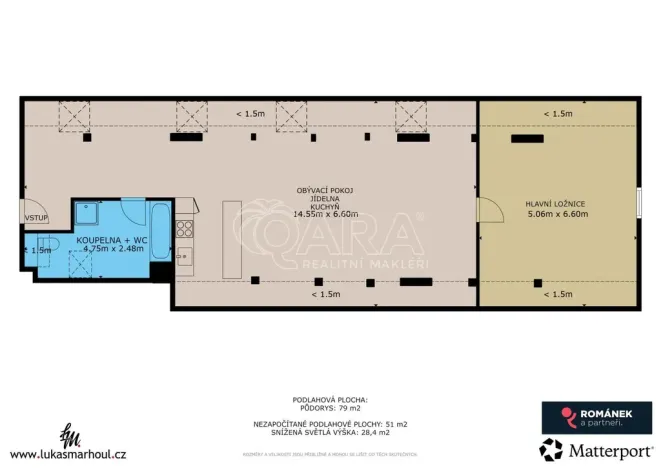 Prodej bytu 2+kk, Říčany - Radošovice, Říčanská, 79 m2