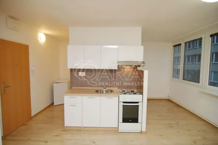 Pronájem bytu 1+kk, Praha - Karlín, Nekvasilova, 27 m2