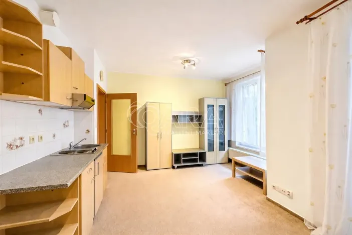 Pronájem bytu 1+kk, Praha - Hlubočepy, Werichova, 28 m2