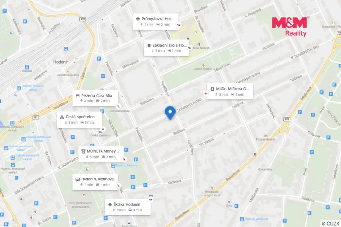 Prodej rodinného domu, Hodonín, tř. Dukelských hrdinů, 131 m2