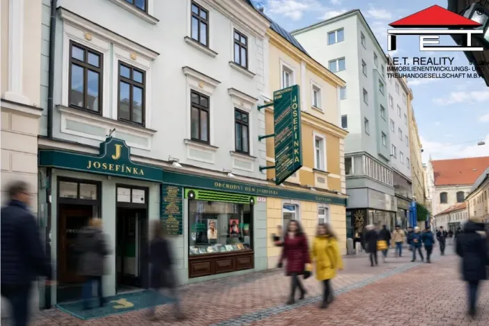Pronájem obchodního prostoru, Brno, Josefská, 44 m2