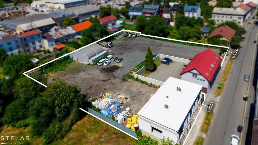 Pronájem komerčního pozemku, Ostrava - Přívoz, Palackého, 4262 m2