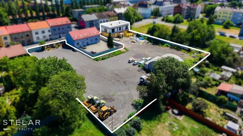 Pronájem komerčního pozemku, Ostrava - Přívoz, Palackého, 4262 m2