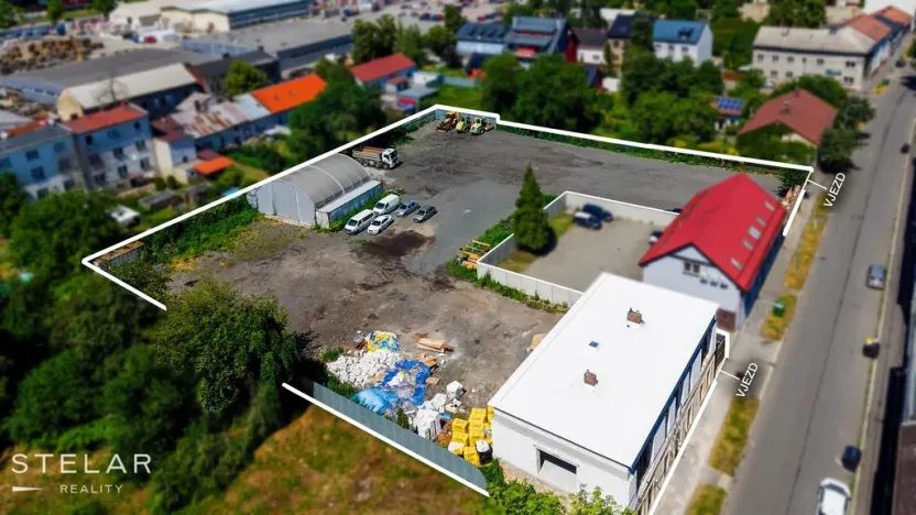 Pronájem komerčního pozemku, Ostrava - Přívoz, Palackého, 4262 m2