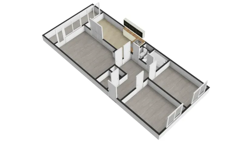Pronájem bytu 3+1, Praha - Chodov, Konstantinova, 70 m2