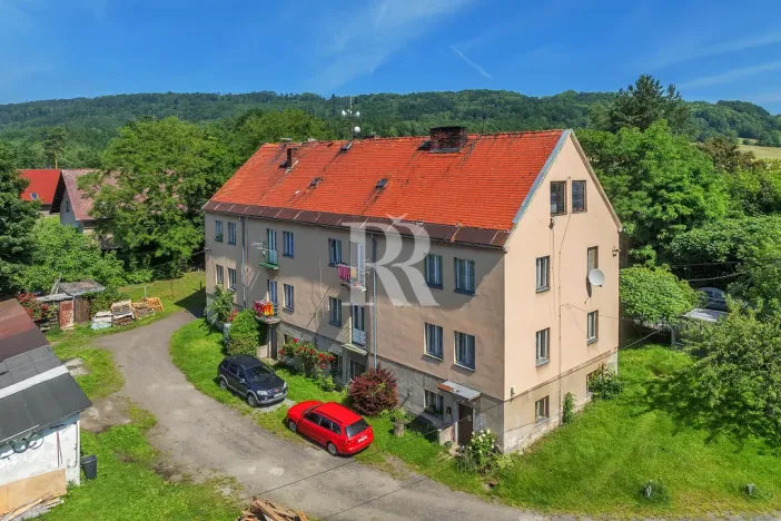 Prodej činžovního domu, Okrouhlá, 640 m2