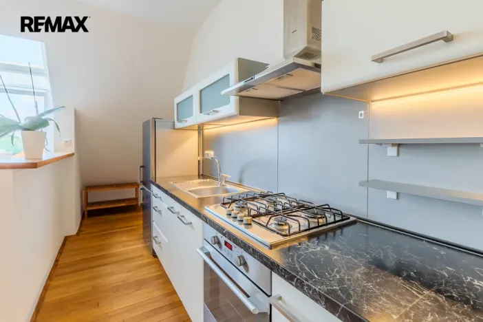 Pronájem bytu 2+kk, Praha - Bubeneč, Zelená, 52 m2