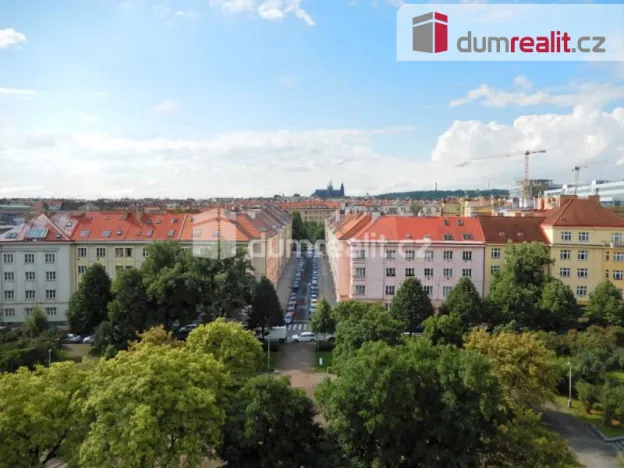 Pronájem bytu 1+1, Praha - Bubeneč, náměstí Interbrigády, 29 m2